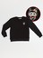 Uğurböceği Kız Çocuk Siyah Sweatshirt 3