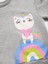 Denokids Rainbow Cat Kız Çocuk Alt-Üst Eşofman Takım