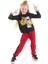 Rock Kedi Kız Çocuk Pantolon T-shirt Takım 1