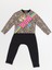 Wow Leopar Kız Çocuk T-Shirt Pantolon Takım 3