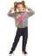 Wow Leopar Kız Çocuk T-Shirt Pantolon Takım 1