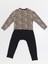 Wow Leopar Kız Çocuk T-Shirt Pantolon Takım 4