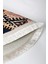 K1300 Patchwork Saçaklı Dijital Oval Halı Kaymaz Yıkanabilir Oda Mutfak Antre Salon Halısı 4