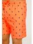 CT487 Flamıngo Swım Short Neon Coral Erkek Deniz Şortu 4