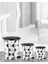 Desenli Pedallı Çöp Kovası Set- 8-12-22 Lt 1
