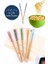 Anadolu Saray 5 Çift Desenli Yıkanabilir Kore Çin Bambu Chopsticks Yemek Çubuğu | Desenli Bambu Chopstick 1