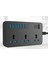 Tb-T09 6 Usb'li 3'Lü Akım Korumalı Grup Priz 1