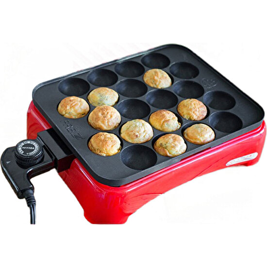 220 V 800 W Chibi Maruko Pişirme Makinesi Ev Elektrikli Takoyaki Makinesi Ahtapot Topları Izgara Pan Profesyonel Pişirme Araçları | Waffle Makineleri
