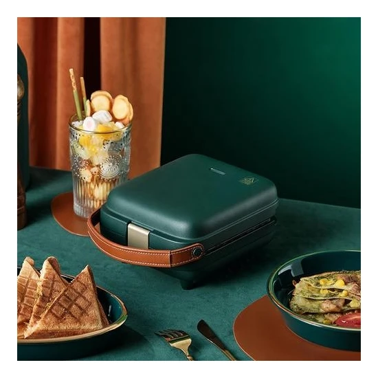 110 V / 220 V Elektrikli Sandviç Makinesi Mini Kahvaltı Makinesi Çoklu Ocaklar Kızarmışlıklar Elektrikli Fırınlar Sıcak Tabaklar Ekmek Gözleme Waffle | Waffle Makineleri