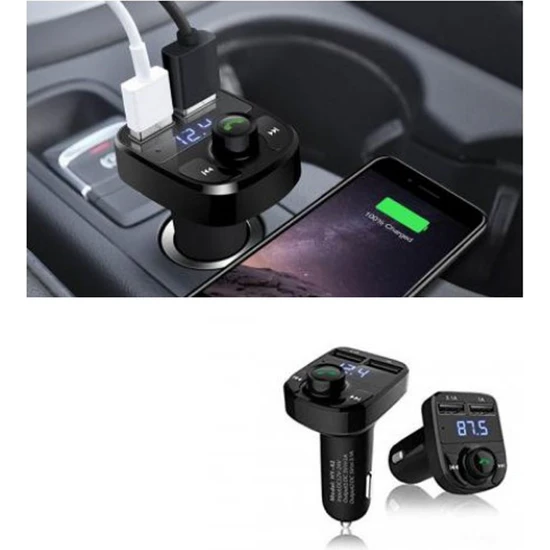 Bluetooth Fm Transmitter Car X8