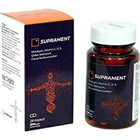 Suprament - Glutatyon, Karnozin, Çinko, Selenyum, Vitamin C, D, E Içeren, Multivitamin Super Suppl