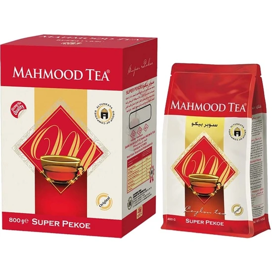 Mahmood Tea İthal %100 Saf Seylan Pekoe Dökme Çay 800 gr Ve 400 gr