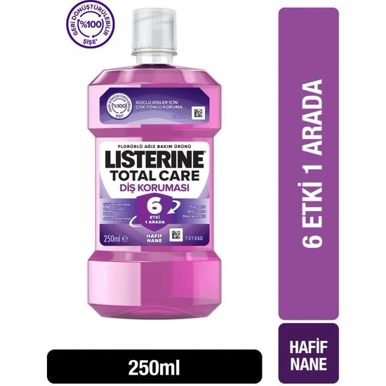 Listerine Total Care Ağız Bakım Suyu 250 Ml