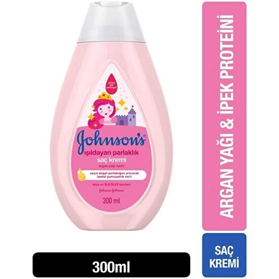Johnson's Işıldayan Parlaklık Saç Kremi 300 ml