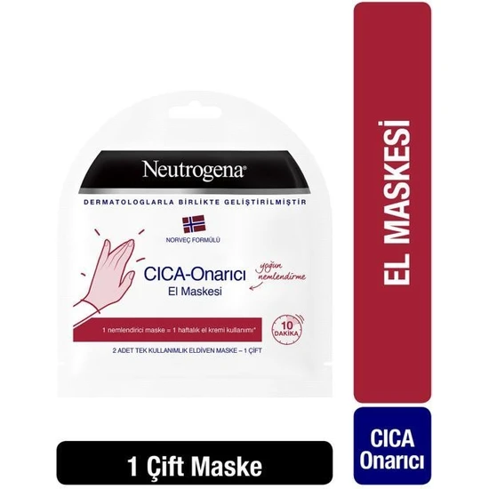 Neutrogena Norveç Formülü CICA-Onarıcı El Maskesi