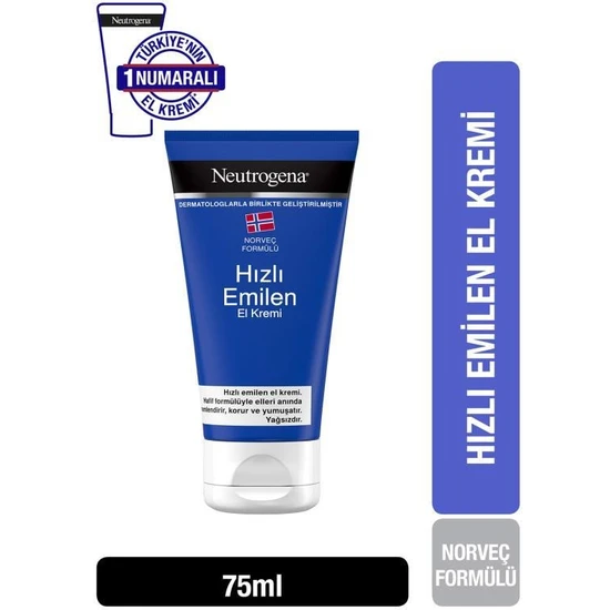 Neutrogena Hızlı Emilen El Kremi 75 ml