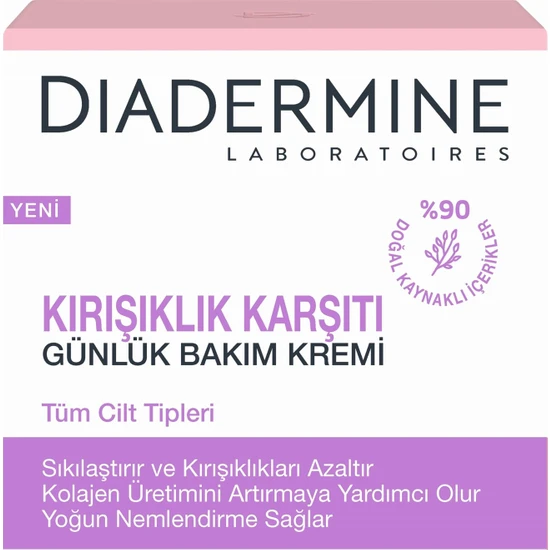 Diadermine Günlük Bakım Kremi (Tüm Cilt Tipleri) 50 ml