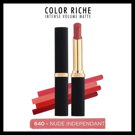 L'oréal Paris Color Riche Intense Volume Matte Ruj - 640 Nude Independant