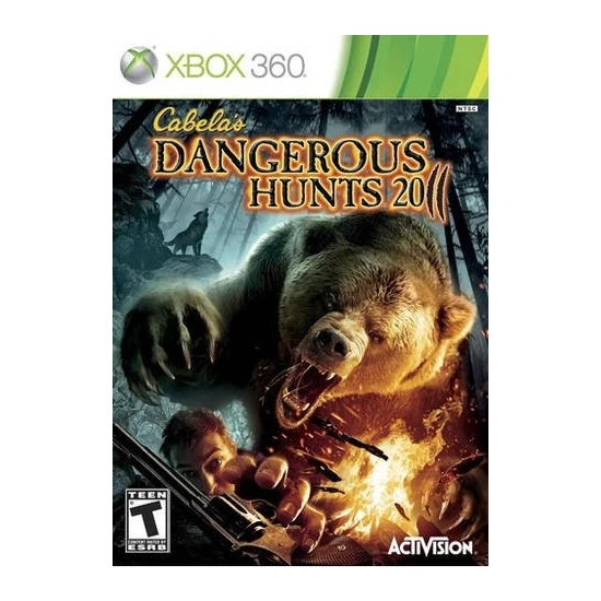 Cabelas Dangerous Hunts 2011 Xbox 360 Oyun