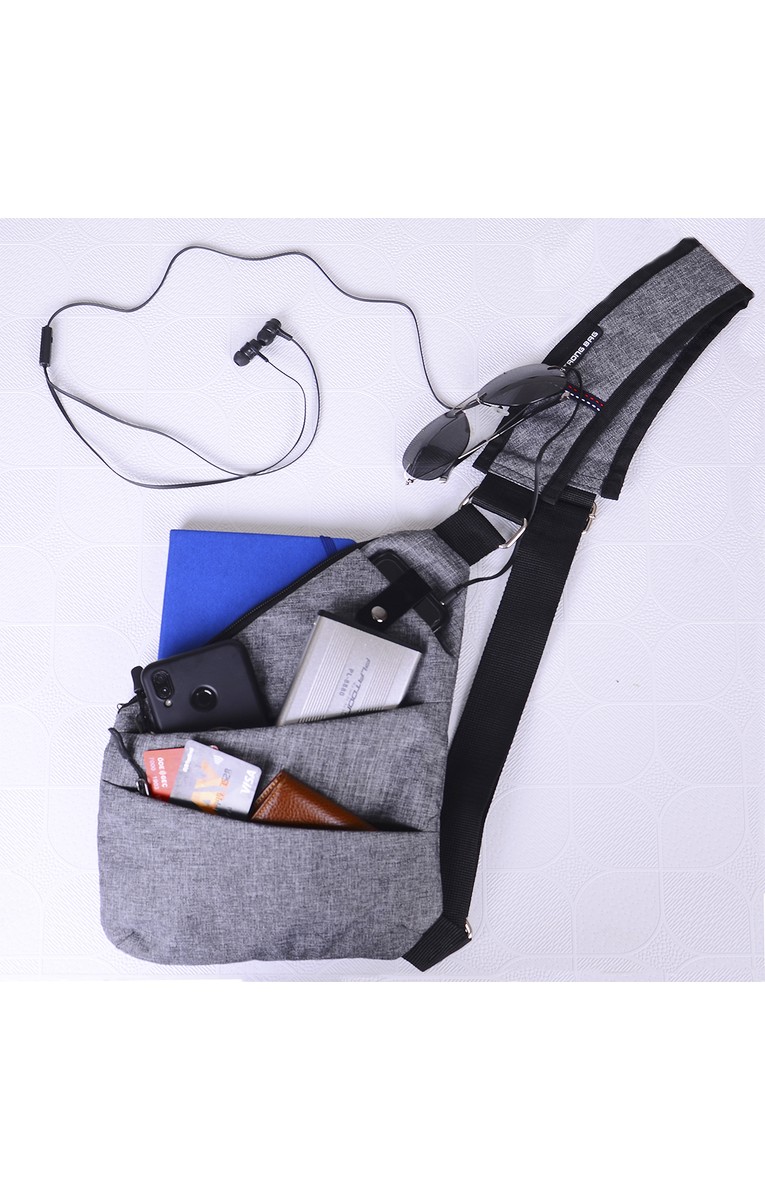 Strong Bag Strong Mavi Tek Omuz Çapraz Askılı Göğüs ve Sırt Çantası,body Bag Çanta görsel 2