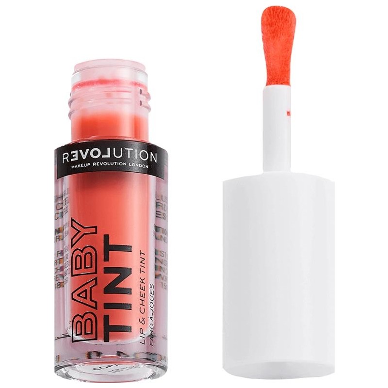Relove By Revolution Baby Tint Coral Dudak ve Yanak Renkli Sıvı Şeffaf Kalıcı Etki