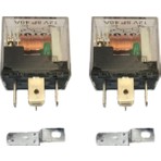 Inwells 12V Röle İki Adet 5 Uçlu 40 A Far Korna Fan LPG Rolü Universal Araçlar İçin