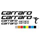 Oto Sticker Carraro Bisiklet Kadro Sticker Seti Premium Kalite