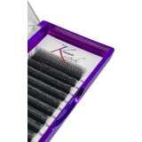 Kaşmir Kirpik Kaşmir Y Kirpik , Otomatik Demet Oluşturan 3 Boyutlu  0.07 mm D Kıvrım 11 Numara Boy Kirpik