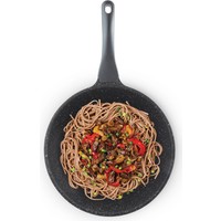 Thermoad 28 cm Döküm Granit Wok Tava