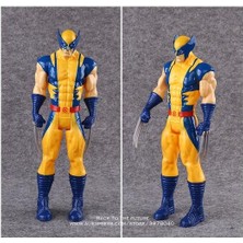 Haitun Disney Marvel Avengers Wolverine Logan 30 cm Figure Anime Mini Dekorasyon (Yurt Dışından)