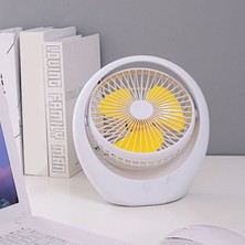 Janae Masaüstü USB Mini Fan - Sarı (Yurt Dışından)