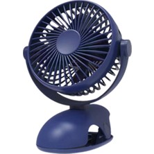 Janae Masaüstü USB Mini Fan - Mavi (Yurt Dışından)