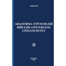 Araştırma Yöntemleri Birleşik Göstergesi : Gözlem Deney