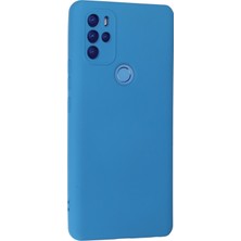 Happycase General Mobile Gm 21 Pro Kılıf Nano Içi Kadife  Silikon - Mavi