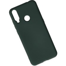 Happycase General Mobile Gm 10 Kılıf Nano Içi Kadife  Silikon - Koyu Yeşil