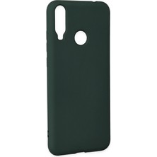 Happycase General Mobile Gm 10 Kılıf Nano Içi Kadife  Silikon - Koyu Yeşil