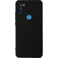 Happycase General Mobile Gm 21 Plus Kılıf Nano Içi Kadife  Silikon - Siyah