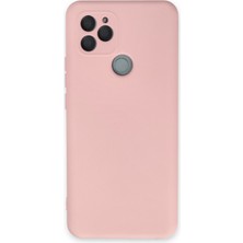 Happycase General Mobile Gm 22 Kılıf Nano Içi Kadife  Silikon - Pudra