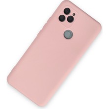 Happycase General Mobile Gm 22 Kılıf Nano Içi Kadife  Silikon - Pudra