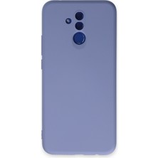 Happycase Huawei Mate 20 Lite Kılıf Nano Içi Kadife  Silikon - Lila