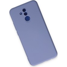 Happycase Huawei Mate 20 Lite Kılıf Nano Içi Kadife  Silikon - Lila