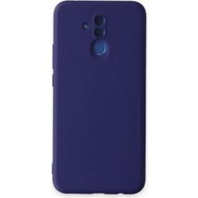 Happycase Huawei Mate 20 Lite Kılıf Nano Içi Kadife  Silikon - Mor