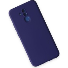 Happycase Huawei Mate 20 Lite Kılıf Nano Içi Kadife  Silikon - Mor