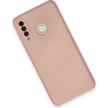 Happycase Huawei P30 Lite Kılıf Nano Içi Kadife  Silikon - Pudra