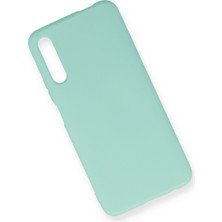 Happycase Huawei P Smart Pro / Y9S Kılıf Nano Içi Kadife  Silikon - Turkuaz