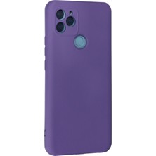 Happycase General Mobile Gm 21 Kılıf Nano Içi Kadife  Silikon - Mor