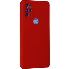 Happycase General Mobile Gm 21 Pro Kılıf Nano Içi Kadife  Silikon - Kırmızı