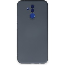 Happycase Huawei Mate 20 Lite Kılıf Nano Içi Kadife  Silikon - Gri