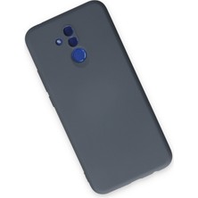 Happycase Huawei Mate 20 Lite Kılıf Nano Içi Kadife  Silikon - Gri