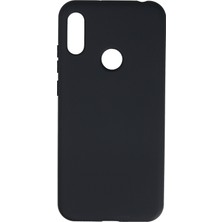 Happycase Huawei Y6S Kılıf Nano Içi Kadife  Silikon - Koyu Gri